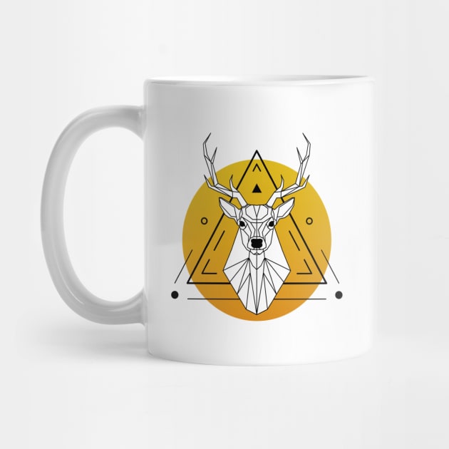 Low-poly Stag by SH_Designs